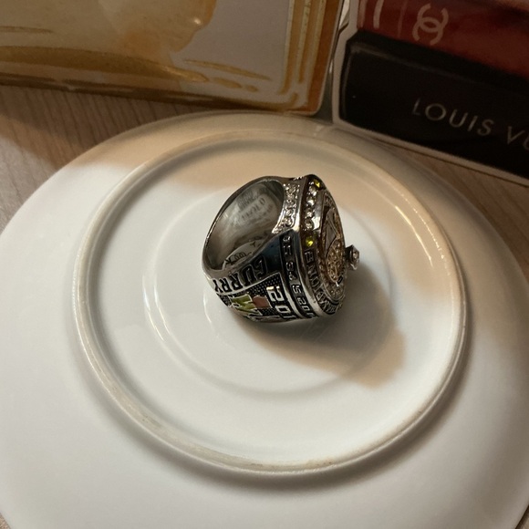 Golden State warriors  Gold and Silver Statement Ring. Seth curry #30 - Picture 2 of 4